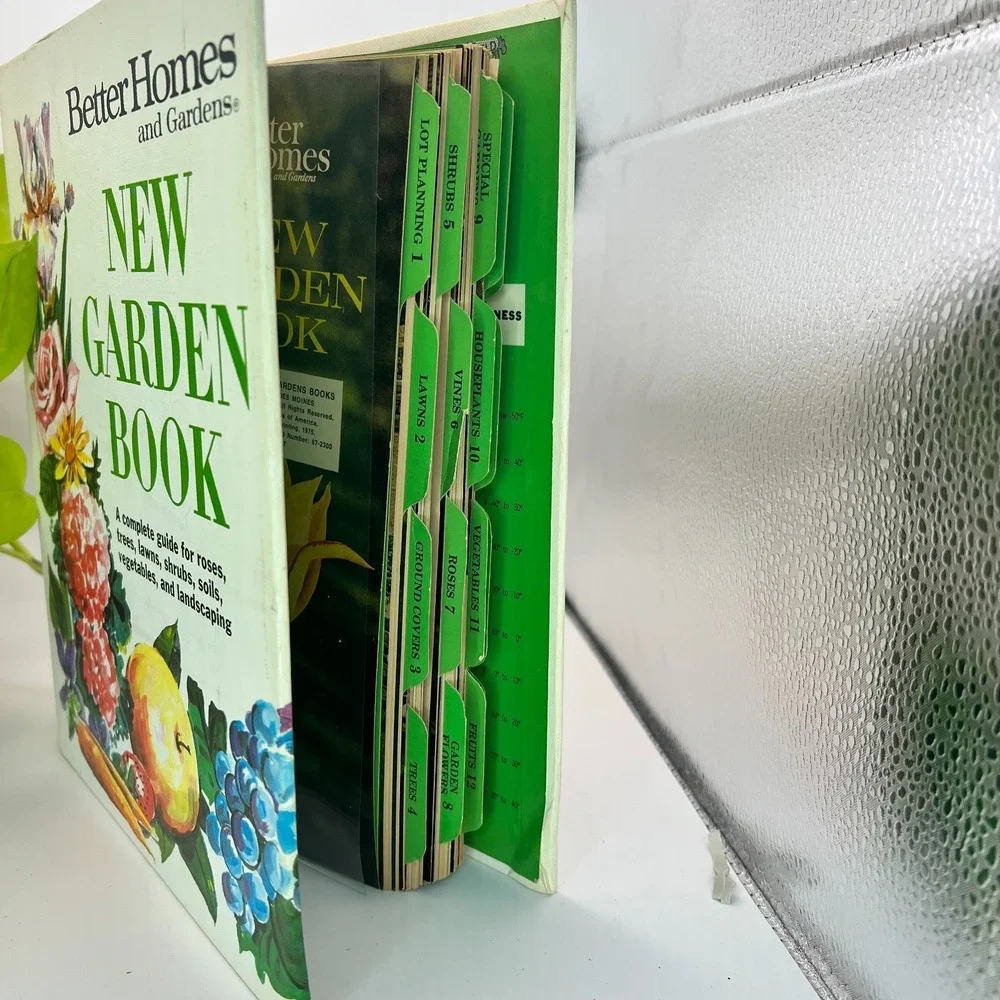 Better Homes Gardens New Garden Book Vintage Binder Gardening